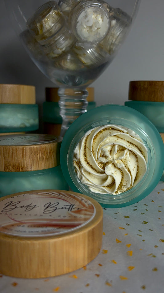 Whipped body buttah ( Shimmer Marshmallow x Hot Cocoa )