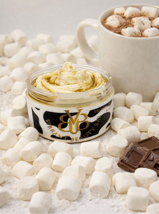 Whipped body buttah ( Shimmer Marshmallow x Hot Cocoa )